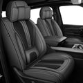 Seat Covers Fit for Dodge RAM 2002-2025 Curved Bench Full Set - Black