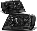 Smoked Clear Headlights Assembly for 99-04 Jeep Grand Cherokee