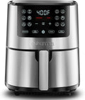 Gourmia 4-Qt Digital Air Fryer with Guided Cooking - Easy Clean
