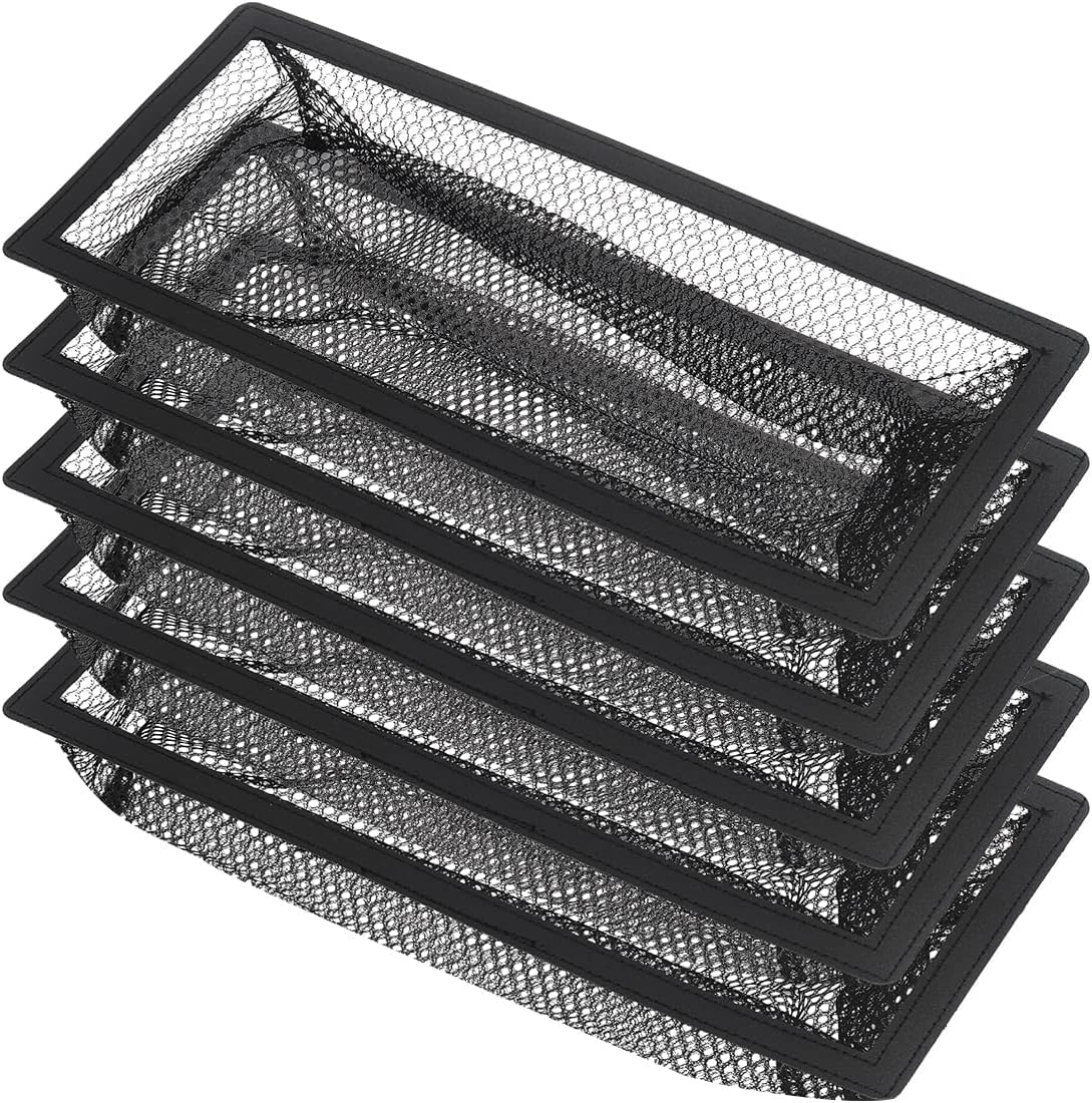 Floor Register Cover Trap for Home Air Vent Filters 5-Pack