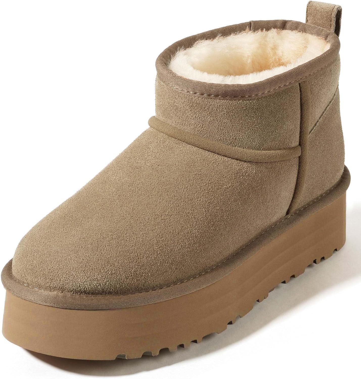 Mel&Syd 100% Australian Sheepskin Mini Boots for Winter Comfort