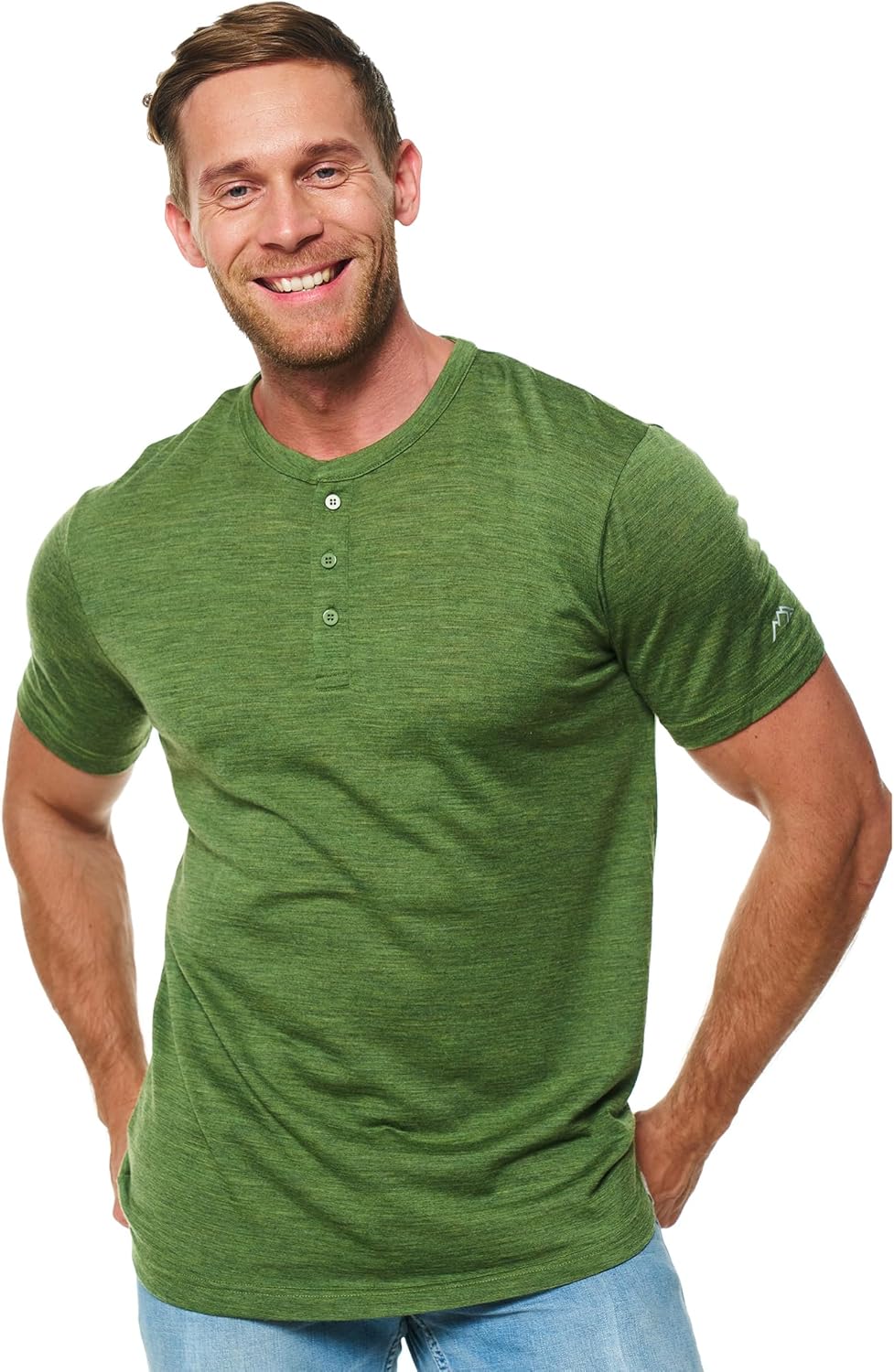 Merino Wool T-Shirt Mens - Lightweight Thermal Base Layer Tee