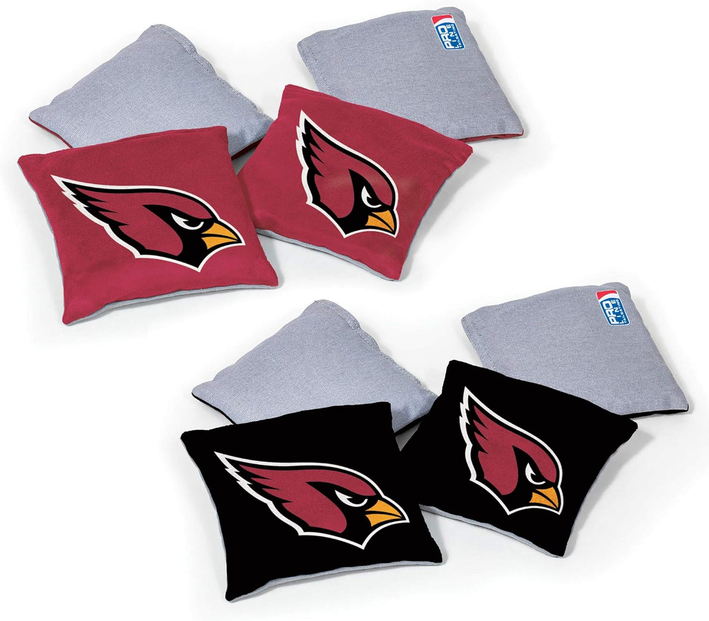 NFL Pro Football Dual Sided Bean Bags for Tailgates and Outdoors