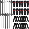 Suzile 48 Pc Tree Stake Kit - Heavy Duty Support for Young Trees