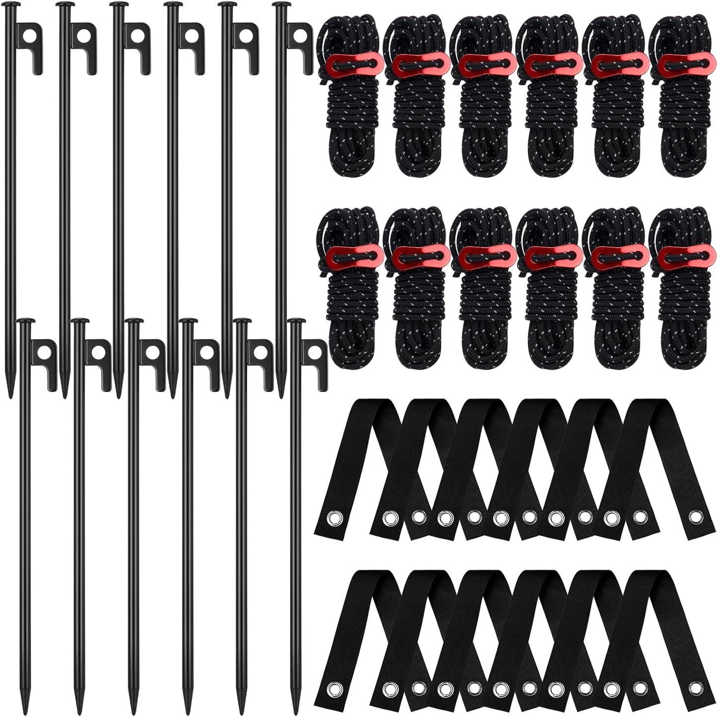 Heavy Duty Tree Stake Kit for Supporting Leaning Trees