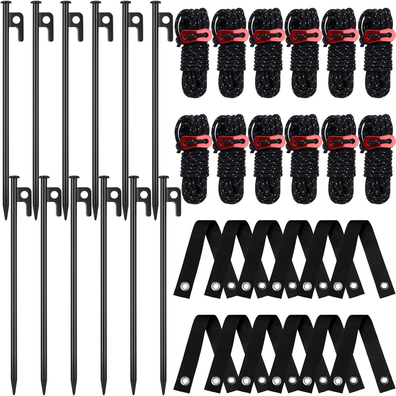 Heavy Duty Tree Stake Kit for Supporting Leaning Trees
