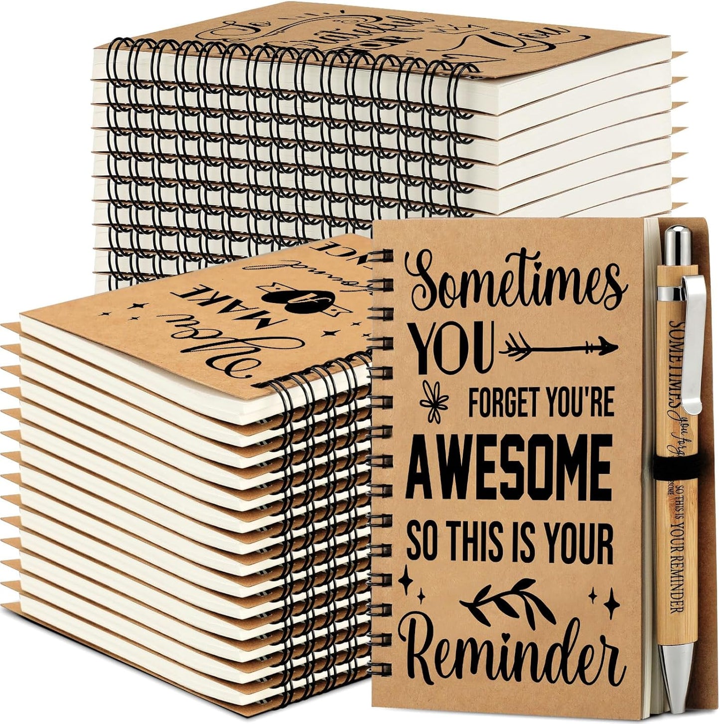 Inspirational Employee Appreciation Gifts with Notebooks and Pens