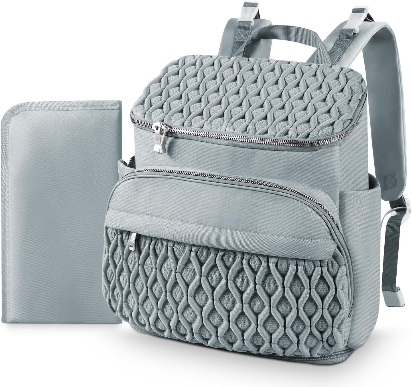 Multi-Function Baby Diaper Bag with Changing Pad for Parents