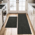 Kitchen Rugs Non Slip Washable 24in x36in + 24in x60in Runner - Soft