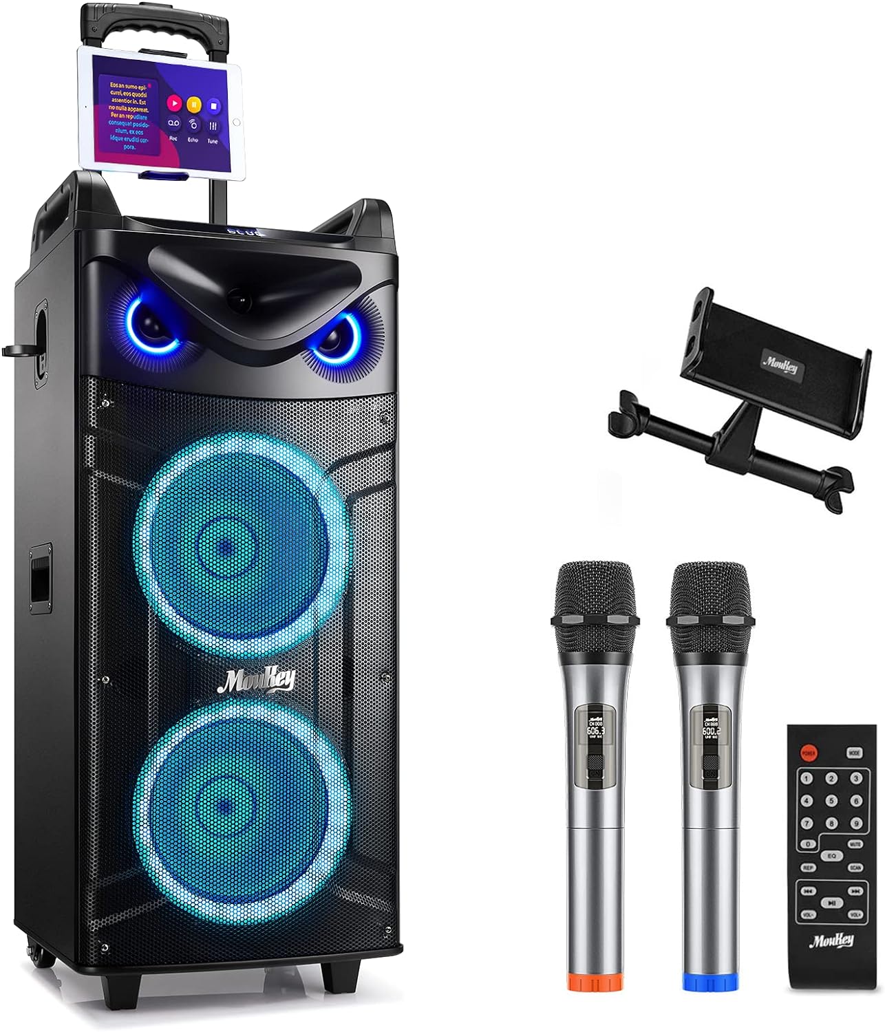 Ultimate Party Powerhouse: Moukey 10 Karaoke PA System