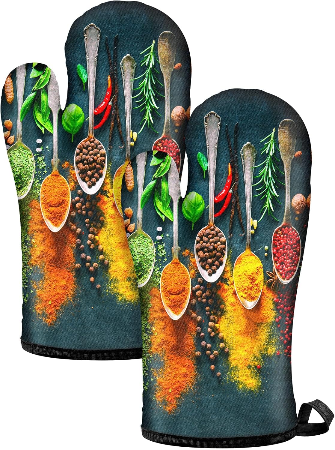 Swooflia Heat Resistant Oven Mitts - Kitchen Essential