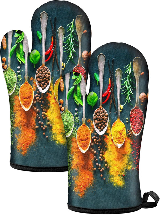 Swooflia Heat Resistant Oven Mitts - Kitchen Essential