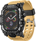 amBand Rugged Case with Band for Apple Watch 44mm - Tactical