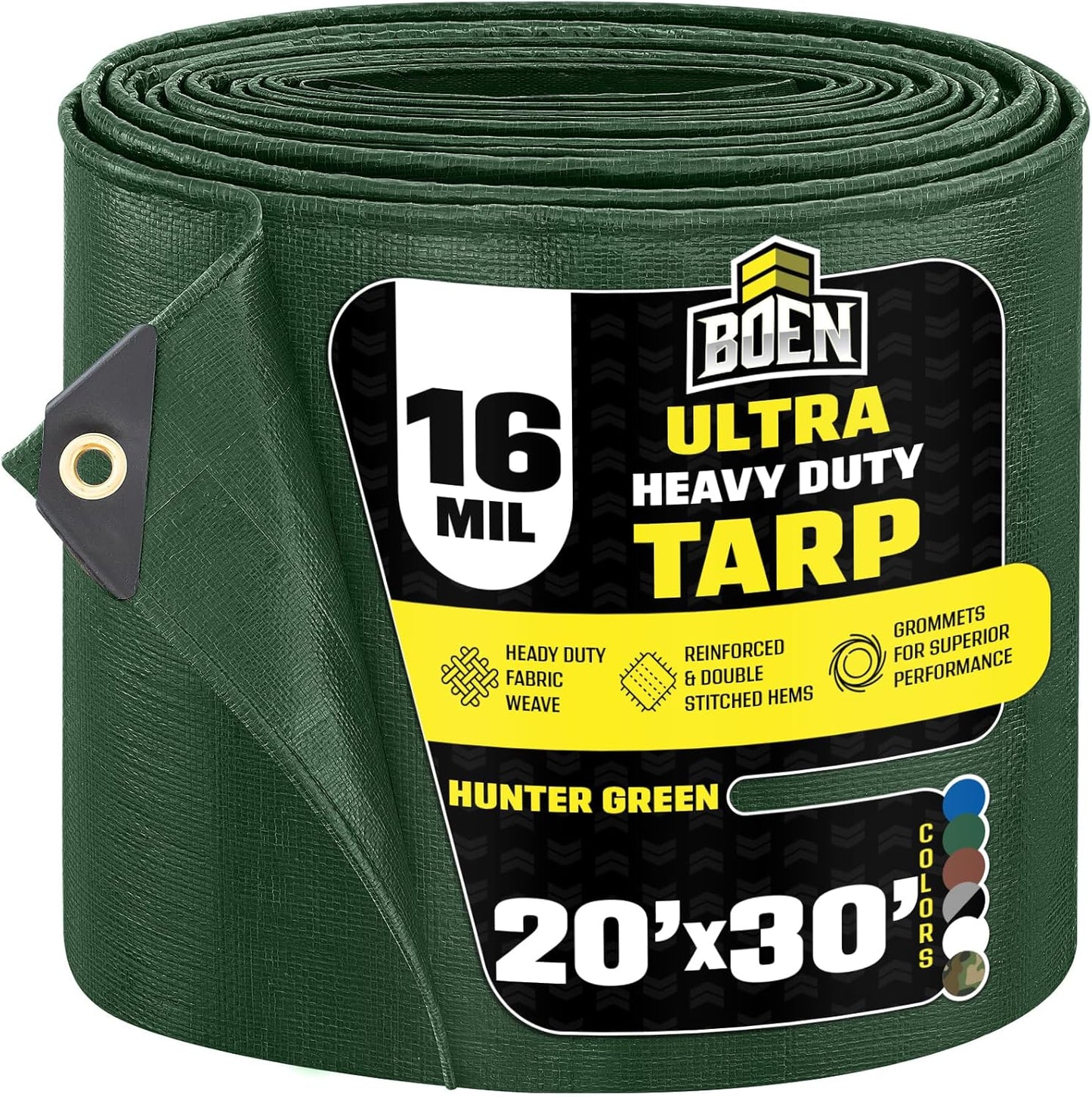 Ultra Heavy Duty Tarp Waterproof Large Cover for All Uses