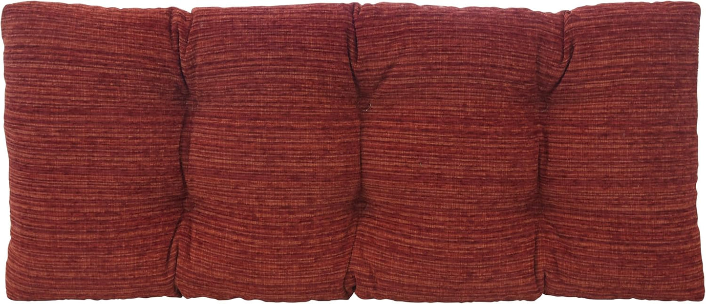 Klear Vu Non-Slip Tufted Bench Cushion for Indoor Furniture