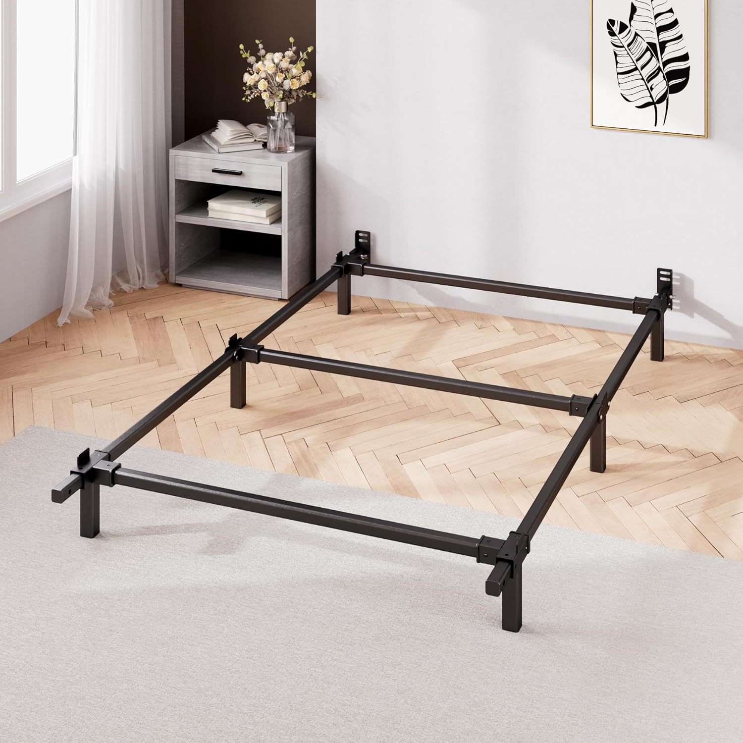 ZINUS 7 Inch Compack Metal Bed Frame for Twin Mattress Set