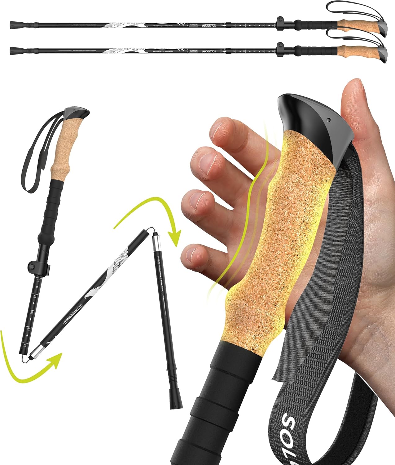 Ultra-Light Trekking Poles - SOLODOTO