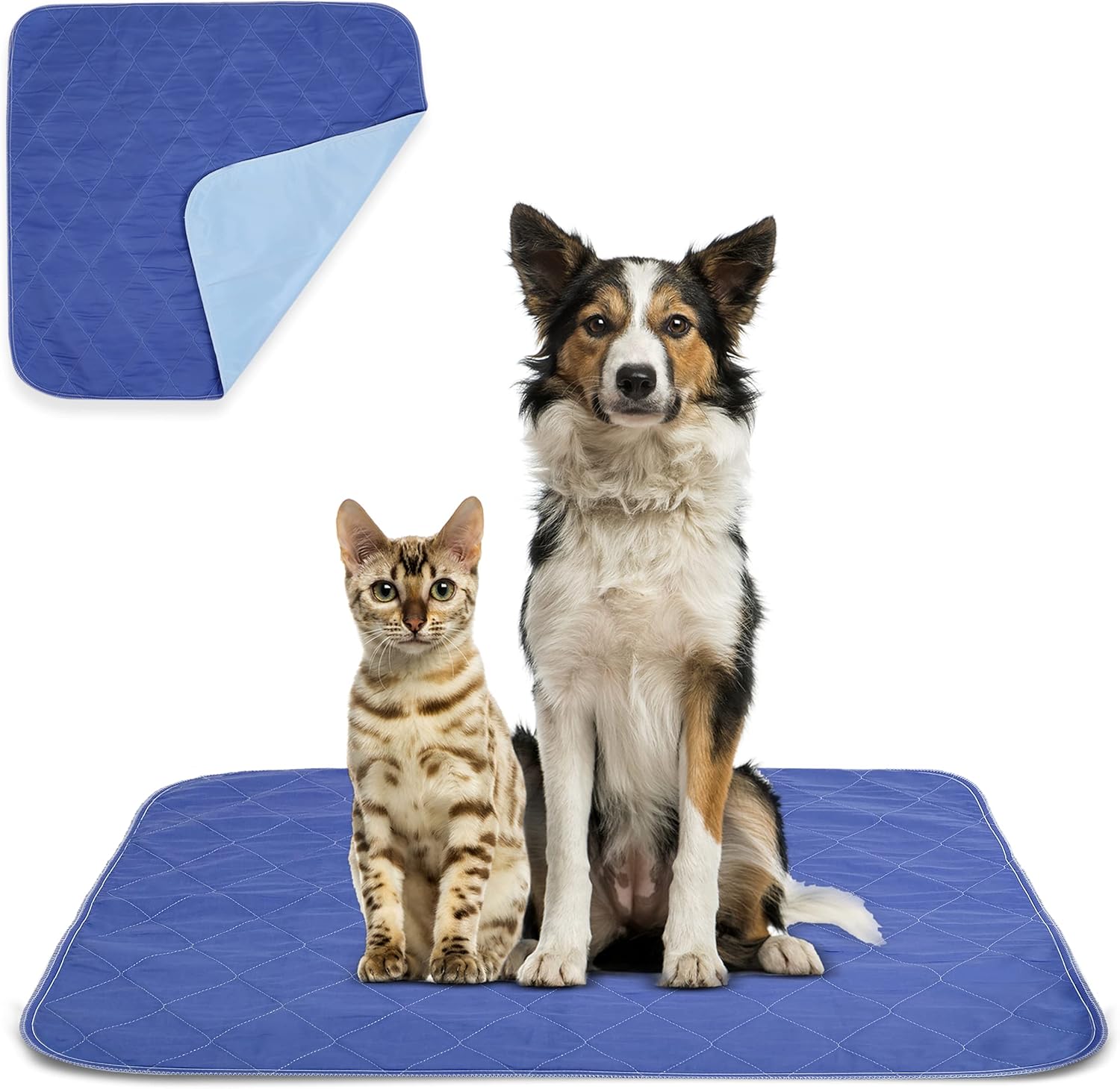 Becks USA Made Reusable Pet Pee Pads for Dogs and Cats