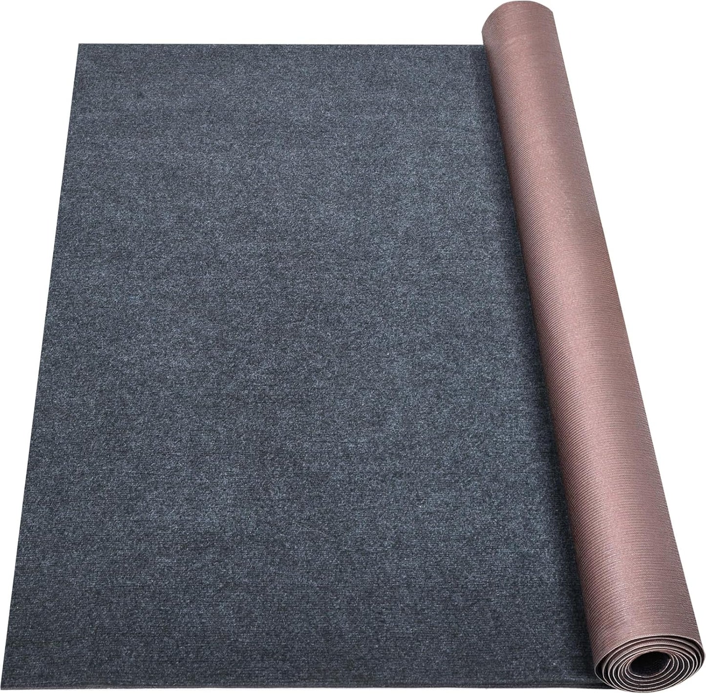 Marine Carpet 6 FT x 18 FT Dark Gray Non-Slip Outdoor Carpet