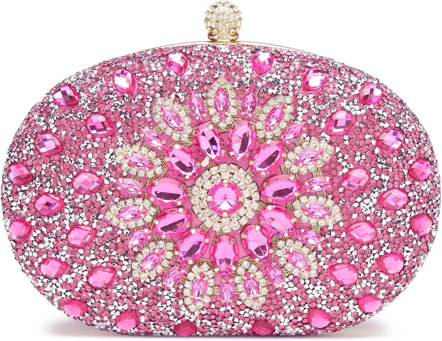 Sparkly Rhinestone Clutch Purses for Elegant Evening Events