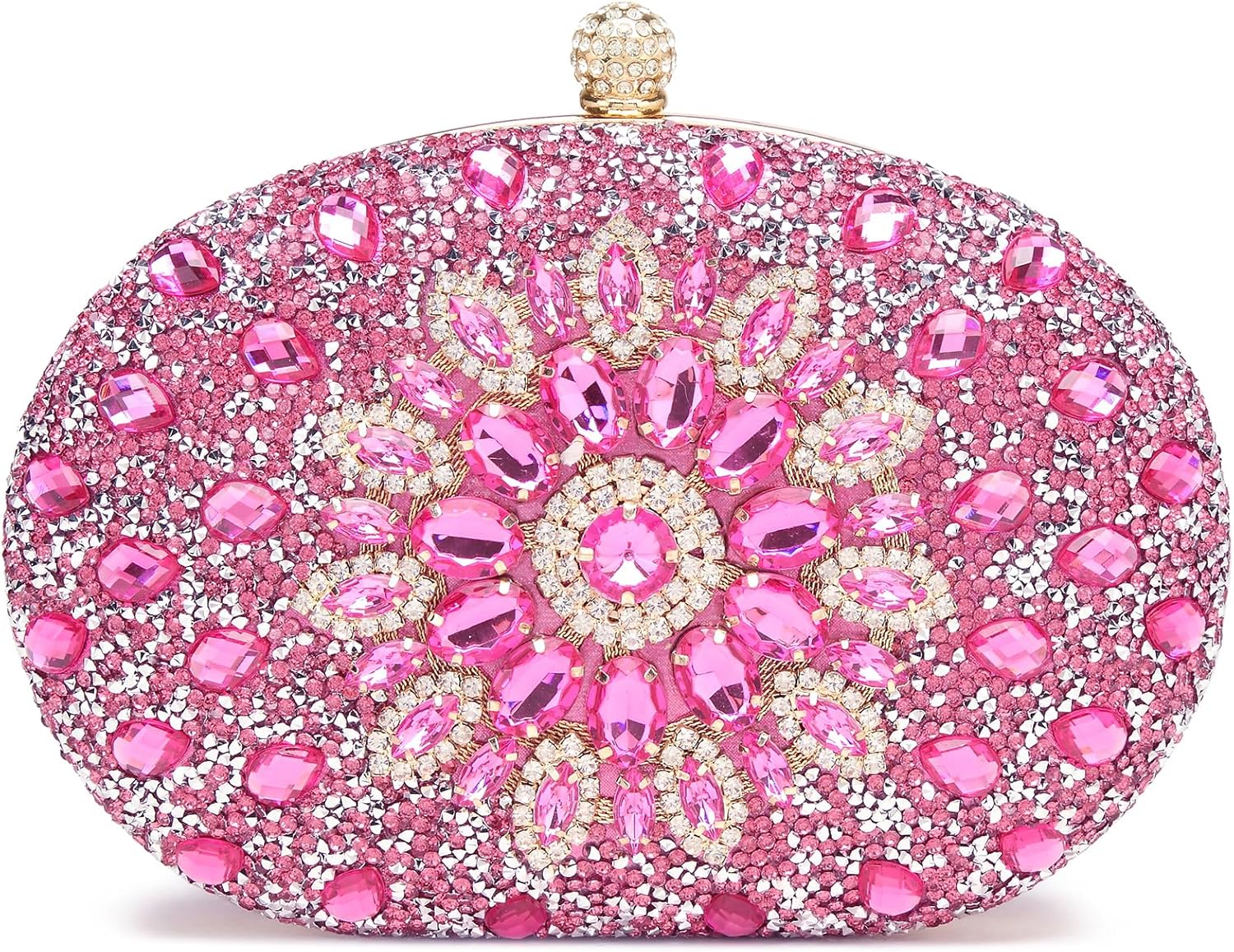 Sparkly Rhinestone Clutch Purses for Elegant Evening Events