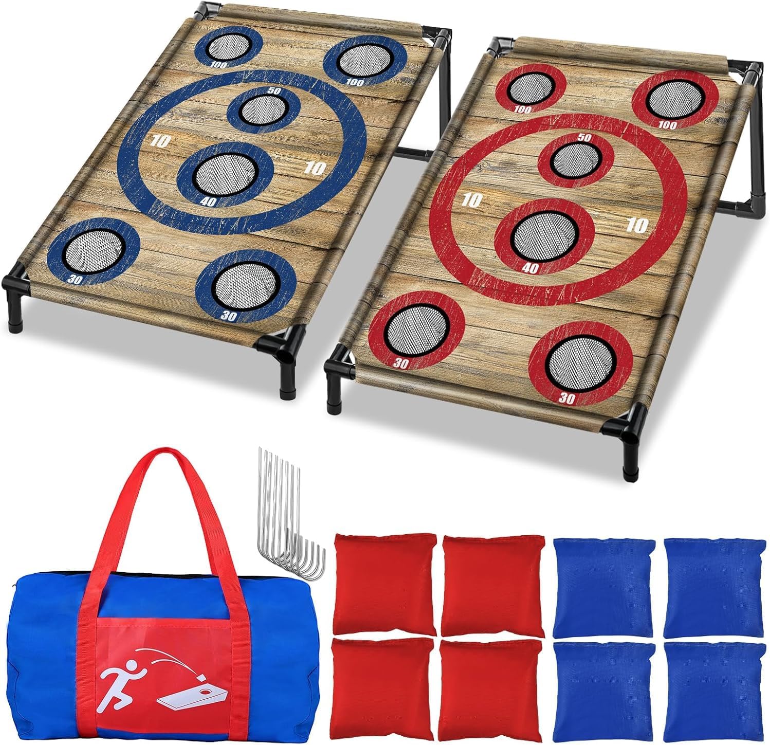 Portable Cornhole Board Set for Indoor and Outdoor Fun