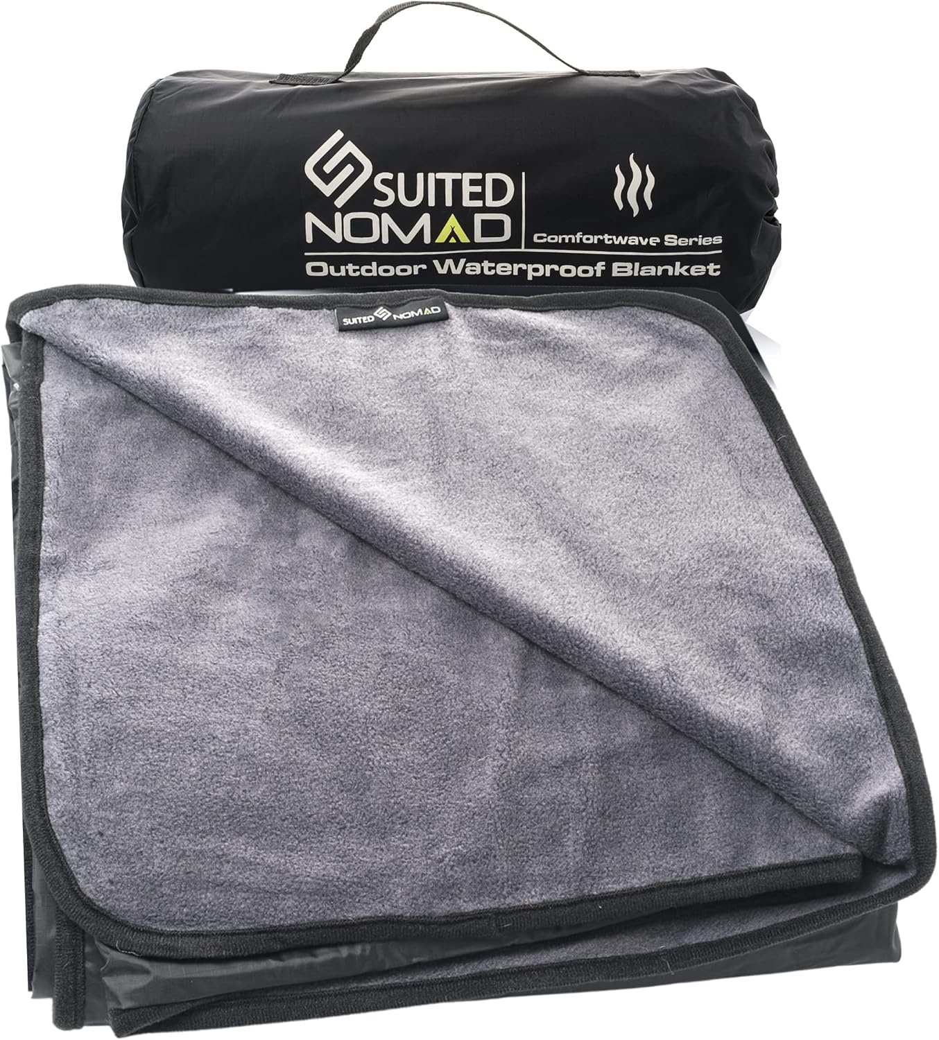 SUITEDNOMAD Large Waterproof Outdoor Stadium Blanket for All