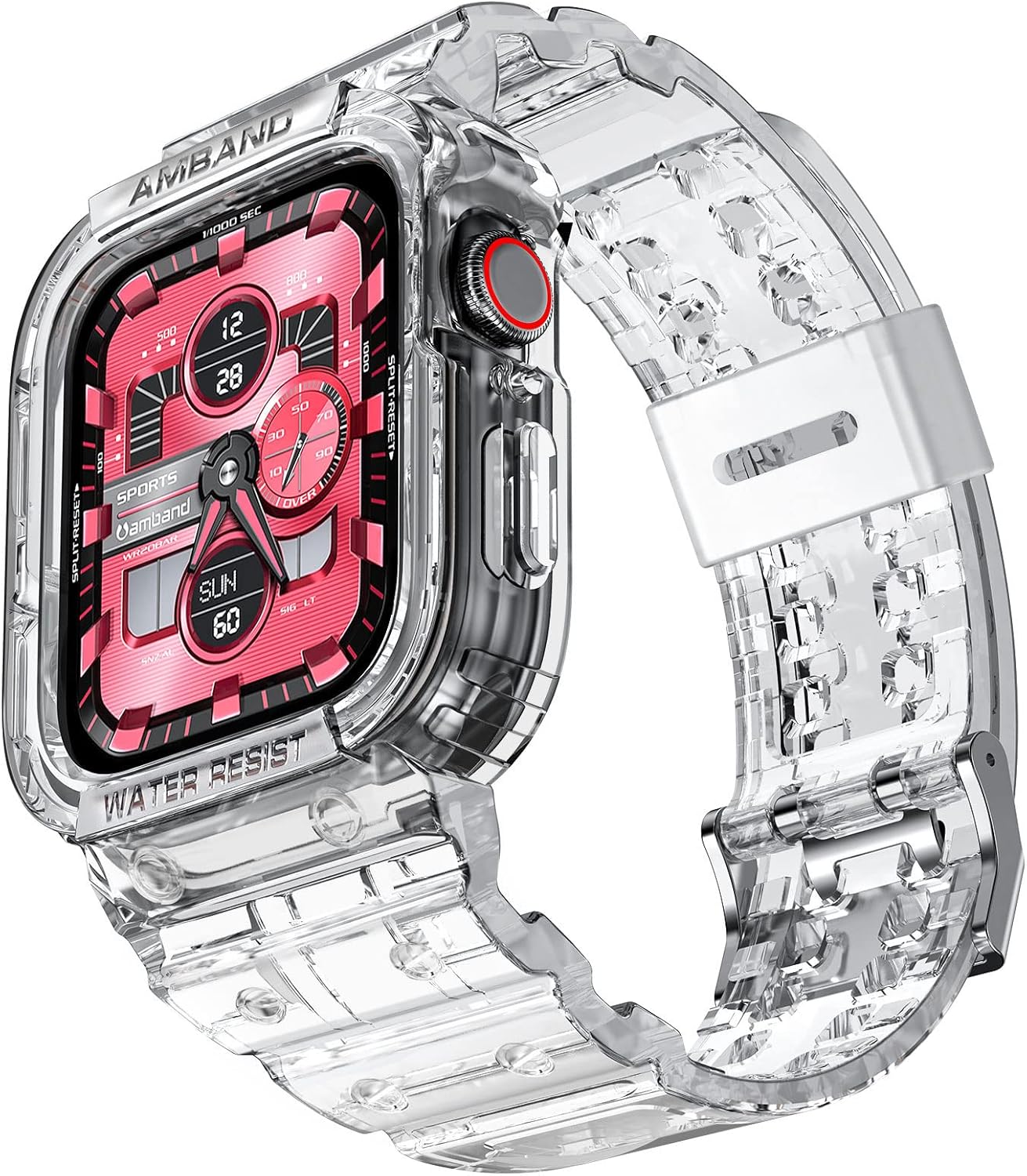 Crystal Clear Protective Band for Apple Watch
