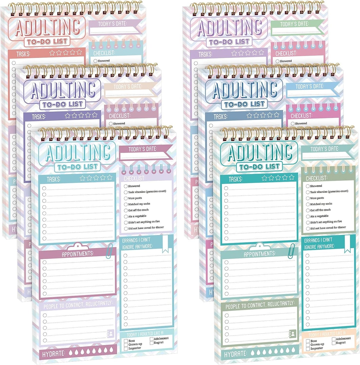 Glenmal Daily Planner Notepad - Organize Tasks Effortlessly