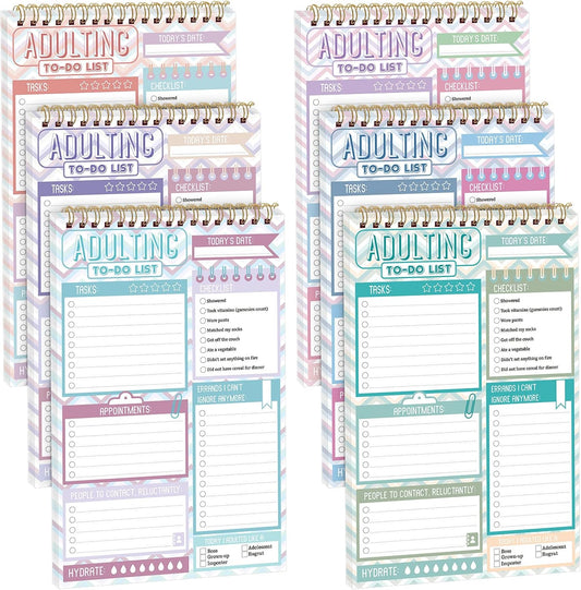 Glenmal Daily Planner Notepad - Organize Tasks Effortlessly