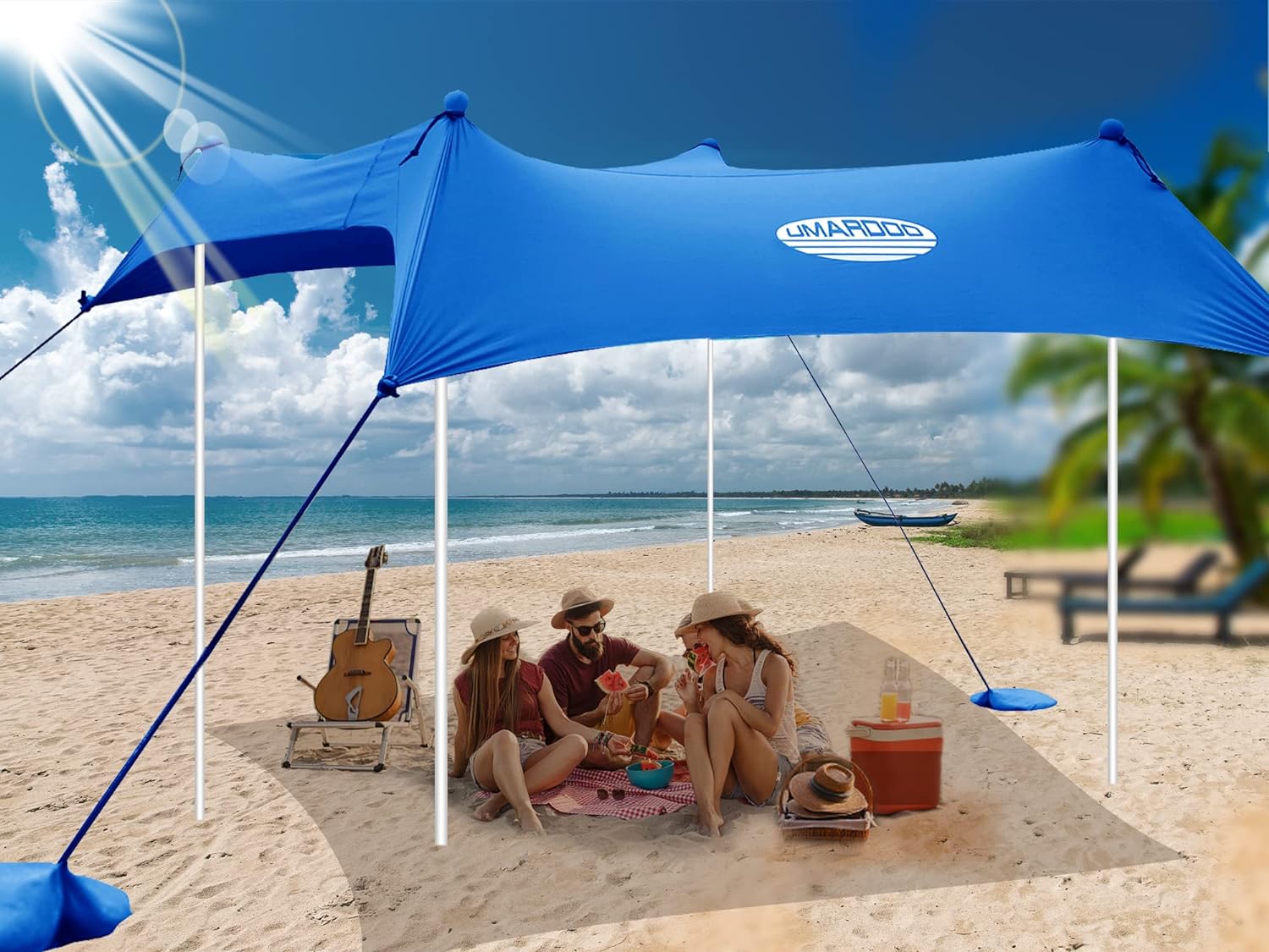 UMARDOO Sun Shelter UPF 50+ (Blue)