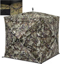 270 See Through Ground Blind 2-3 Person Pop Up - Camouflage Veil Rush