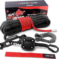 Synthetic Winch Rope 3/16 x 50ft 8,450LBS Winch Line - Durable Upgrade