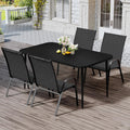 JEAREY 5-Piece Patio Dining Table Set for Outdoor Relaxation