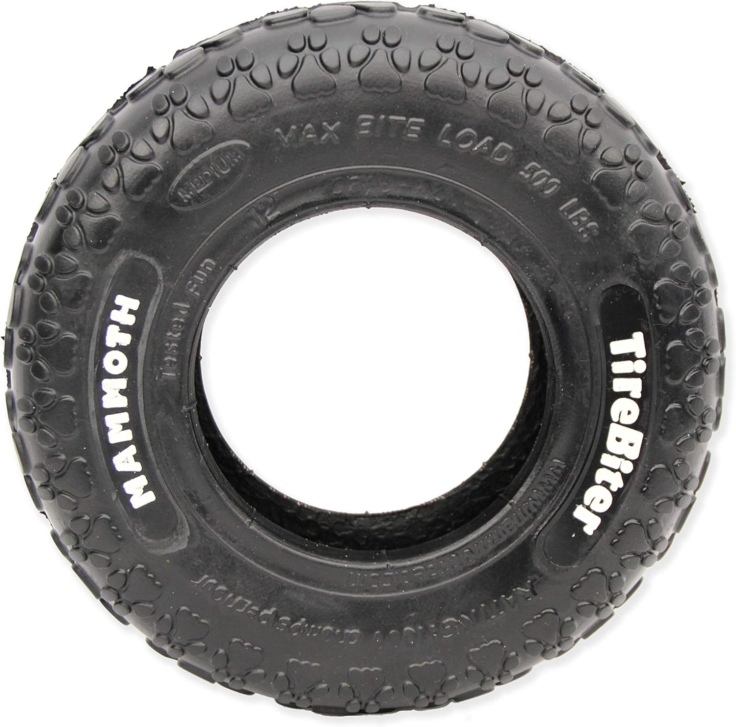Medium 8 TireBiter - Strong Chew Dog Toy for Extra Long Play