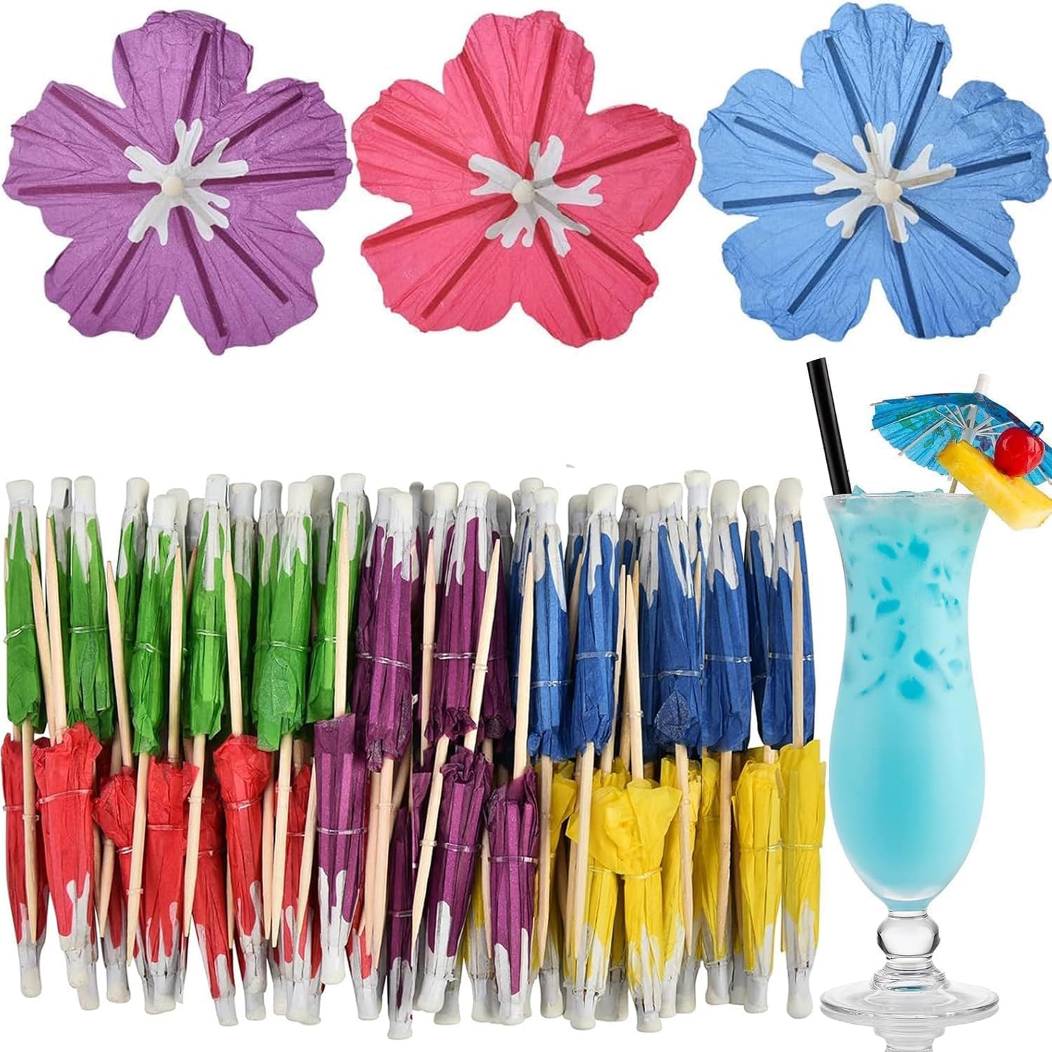 Colorful Luau Party Picks by Haundry