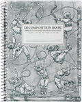 Decomposition Deep Stretch College Ruled Spiral Notebook - Compact