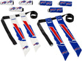 Buffalo Bills Flag Football Set - 8 Belts for Kids & Teens