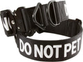 DO NOT PET 2 inch Nylon Collar for Dogs - Visible Safety Collar