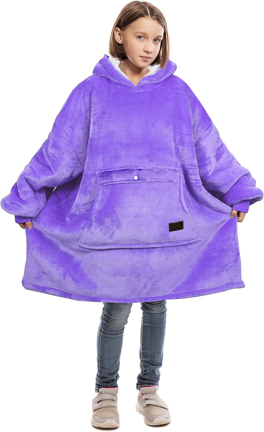 Catalonia Kids Blanket Hoodie - Cozy Sherpa Gift