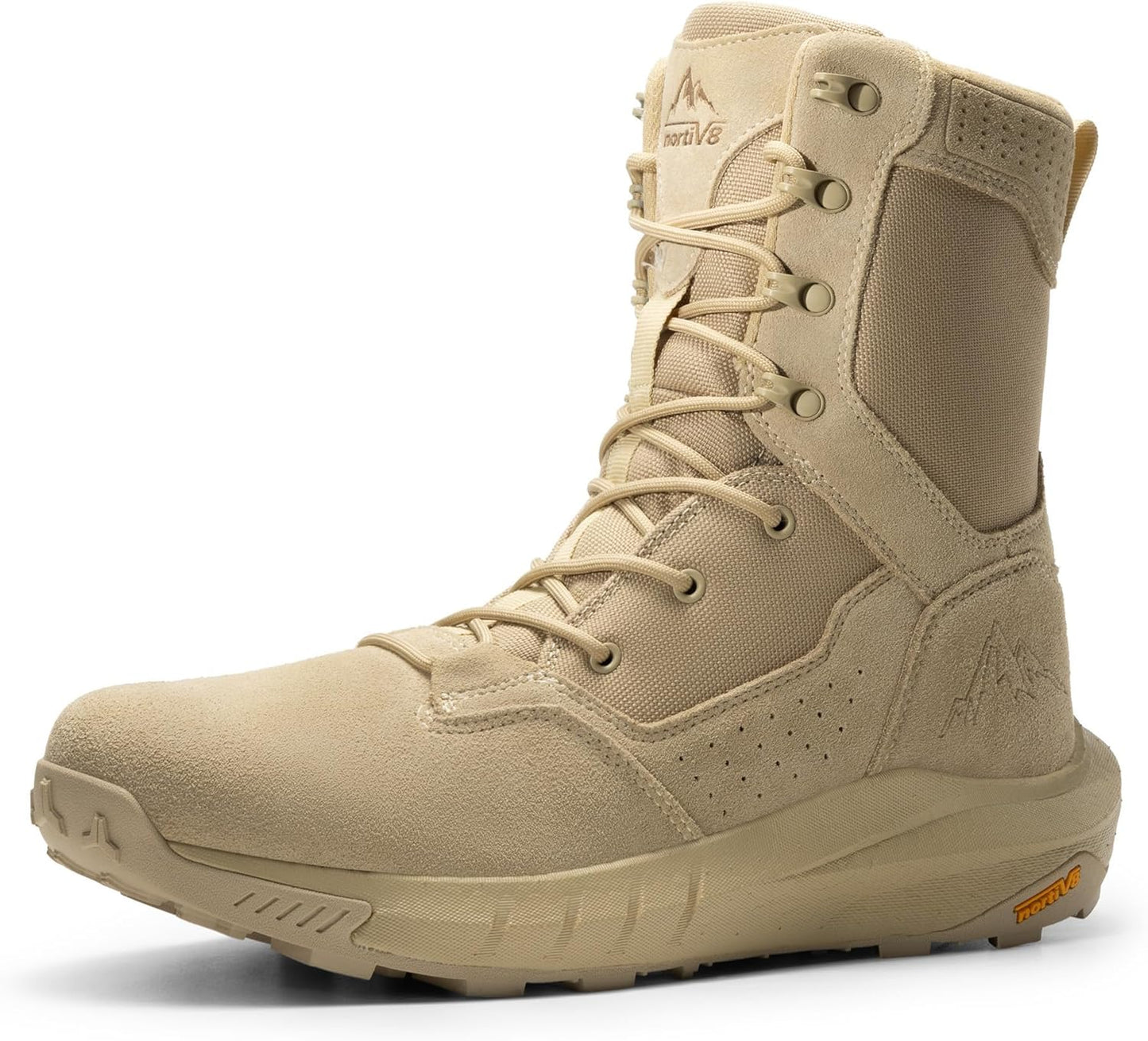 NORTIV 8 Men's Tactical Work Boots - Lightweight & Supportive