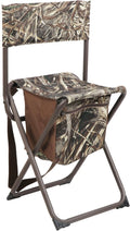 PORTAL Folding Seat Backrest Stool for Hunting and Fishing