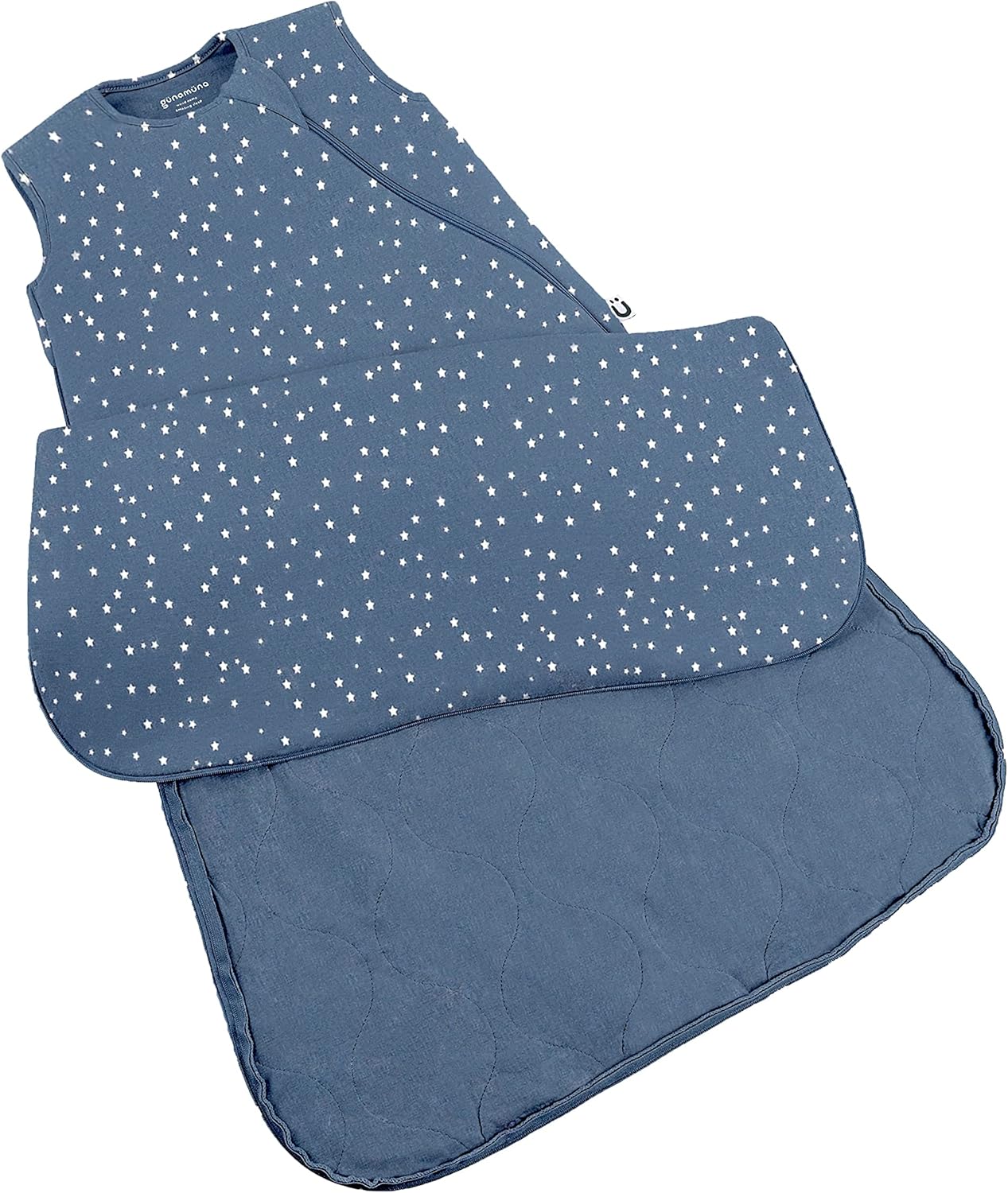 GUNAMUNA Unisex Baby Toddler Wearable Blanket for Cozy Sleep
