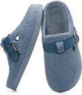 Hsyooes Women's Fuzzy Orthotic Slippers - Arch Support Clogs