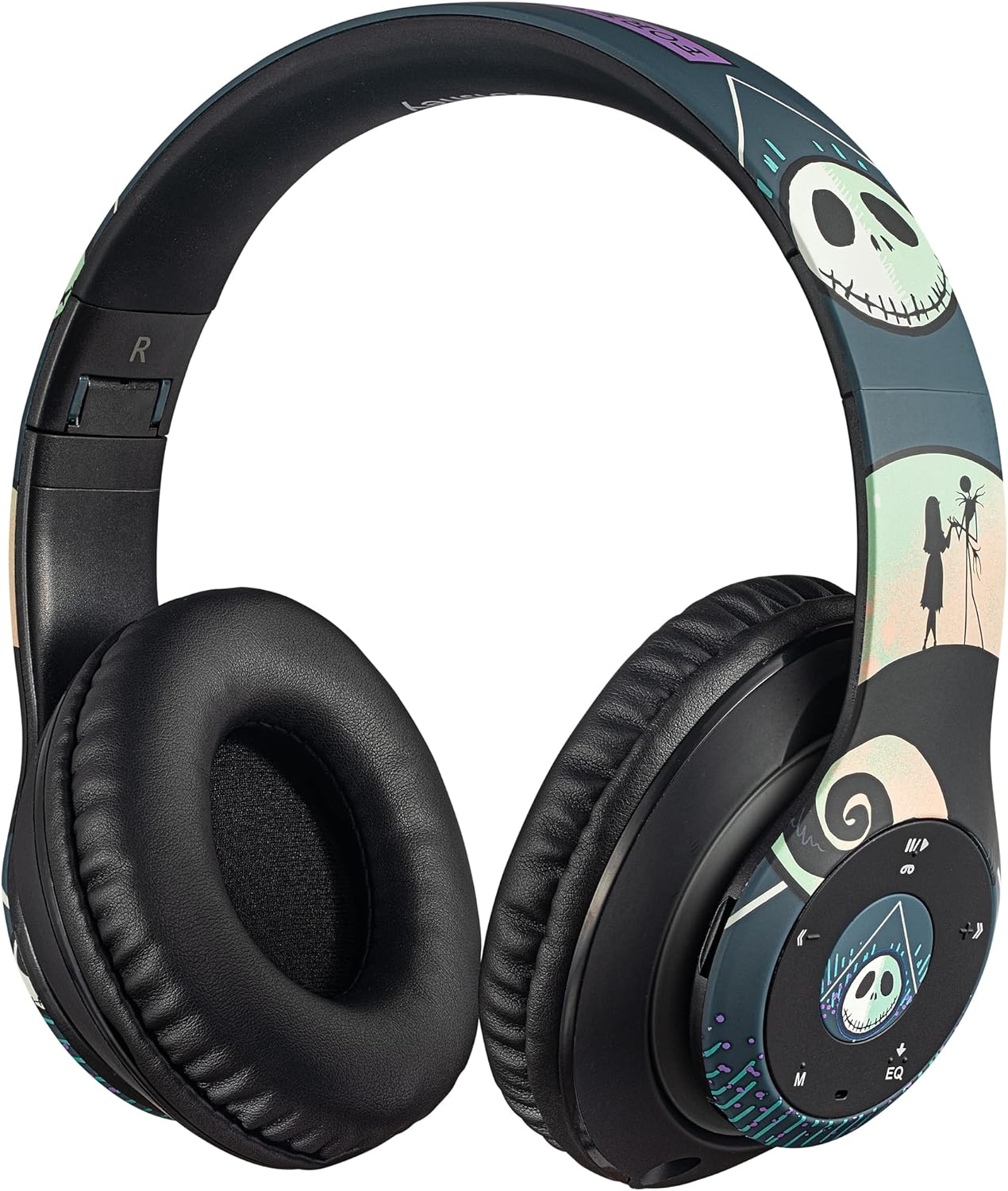 Nightmare Before Christmas Bluetooth Headphones - Jack & Sally Design