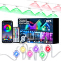 RGB Permanent Outdoor Lights with App & Remote - Triangular Effect