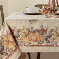 Jubilee Printed Jacquard Tablecloth 60ft x 140ft - Elegant Fall