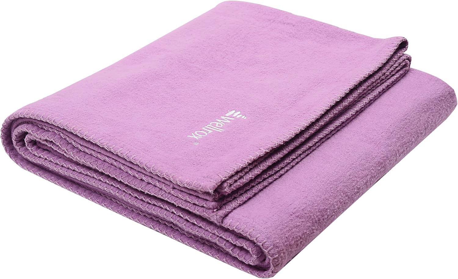 Restorative Yoga Bliss: Lavender Cotton Blanket