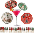 200 Christmas Cocktail Umbrella Picks for Festive Decor