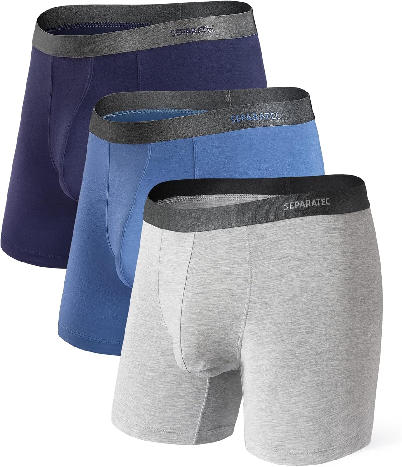 Separatec Mens Underwear with Pouch for Ultimate Comfort